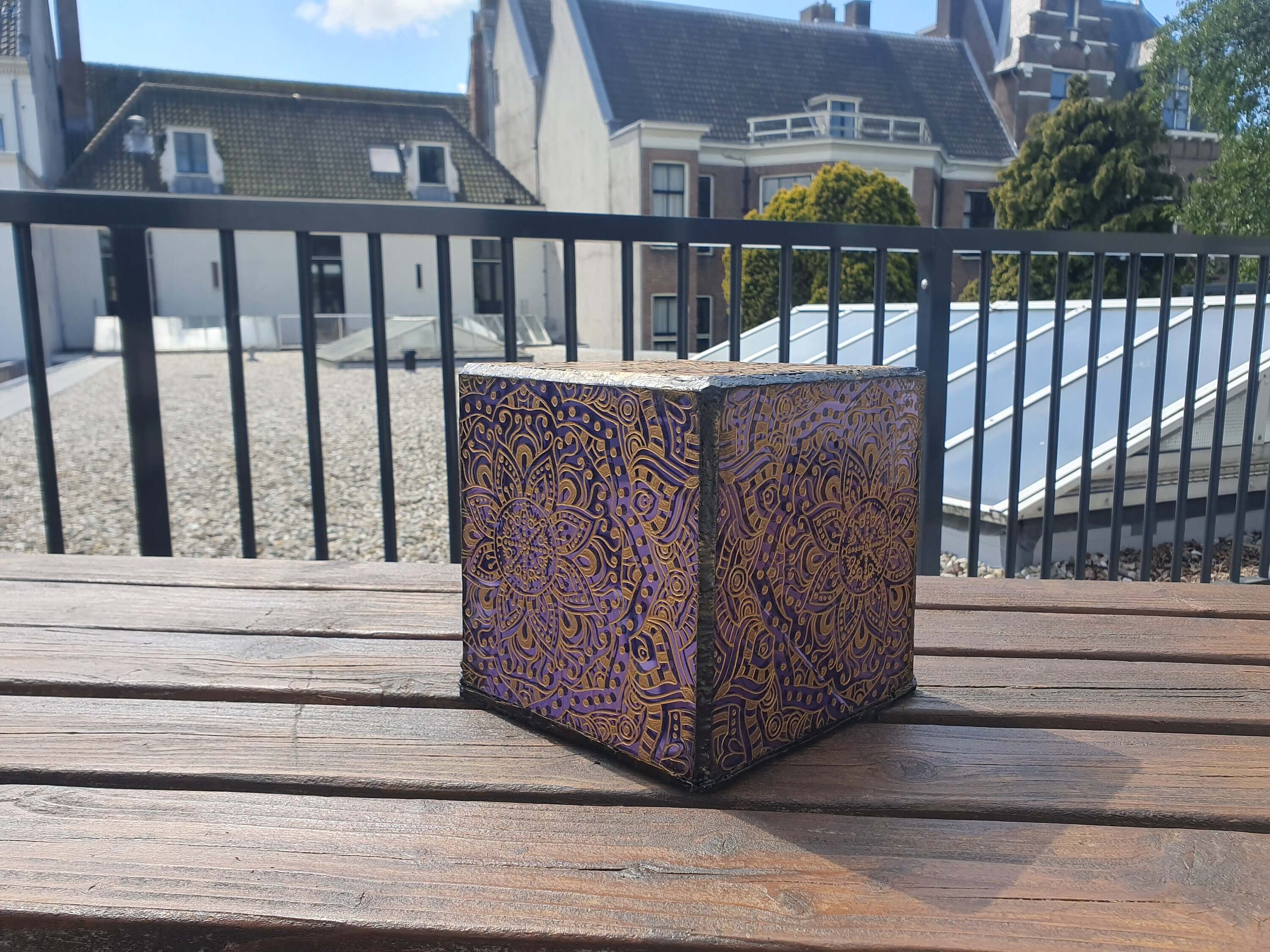 Purple Infinity Cube Purple Infinity Cube